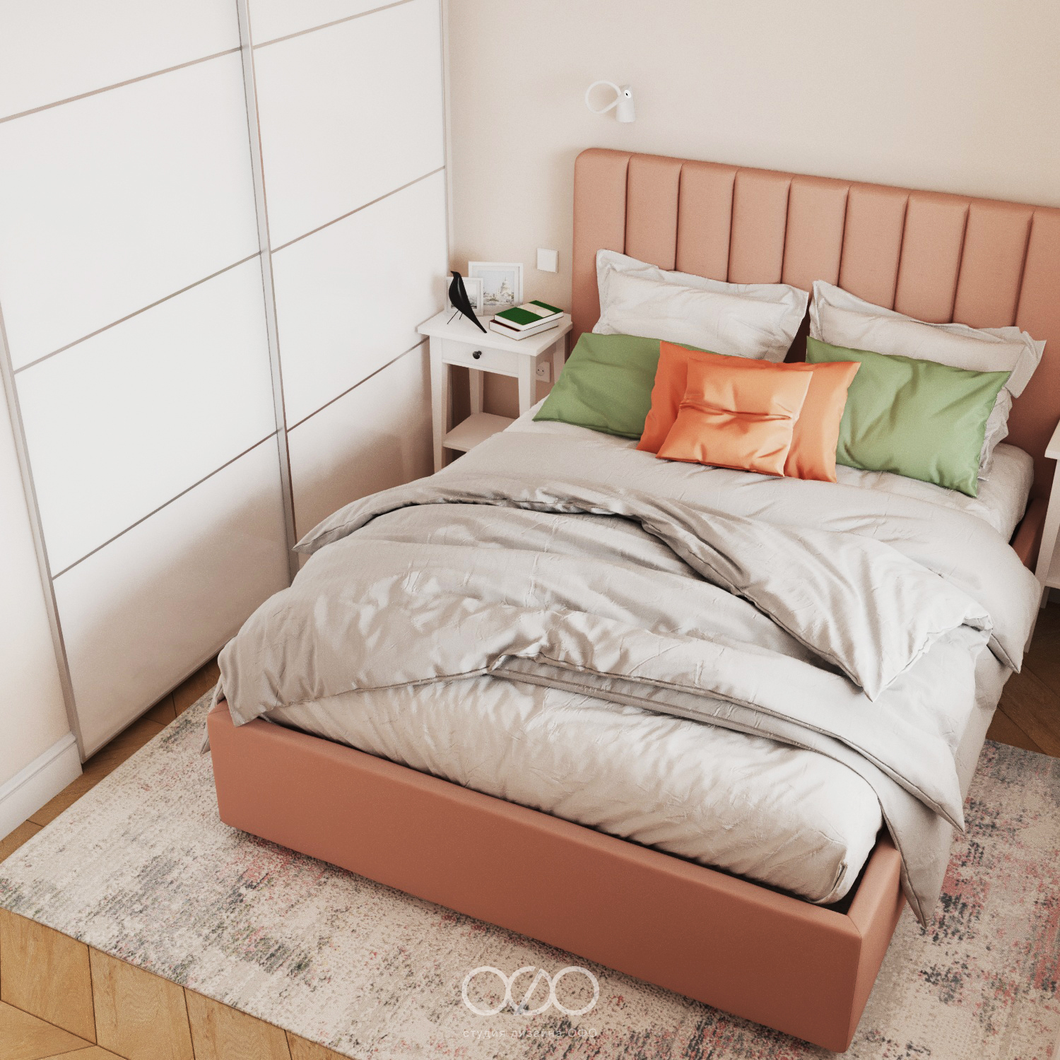 Дизайн спальни неоклассика